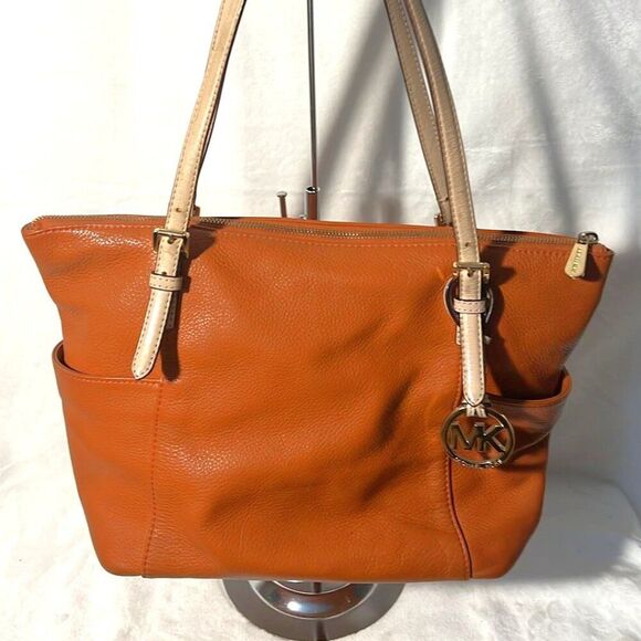 Michael Kors Top Zip Jet Set Tote - Picture 1 of 8